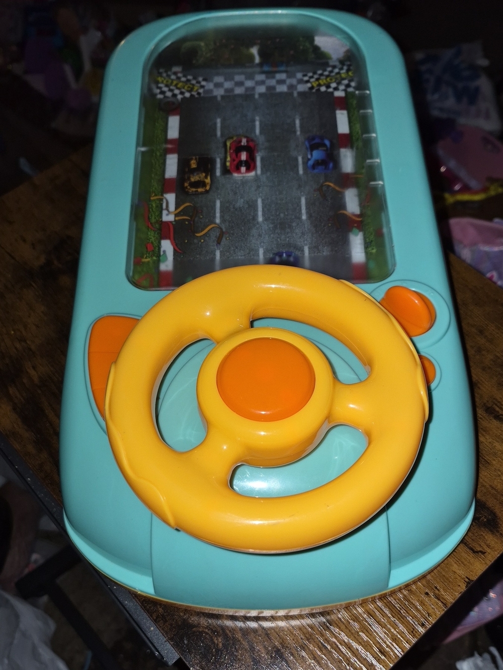 Racing Adventure Toy with Steering Wheel